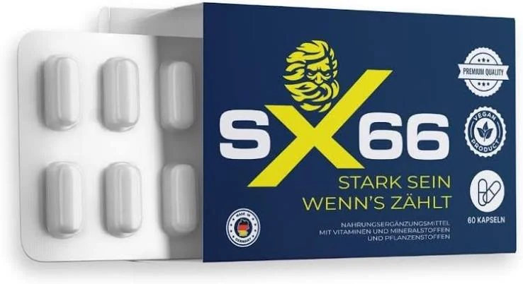SX66 Kapseln im Test: Packung mit 60 Kapseln