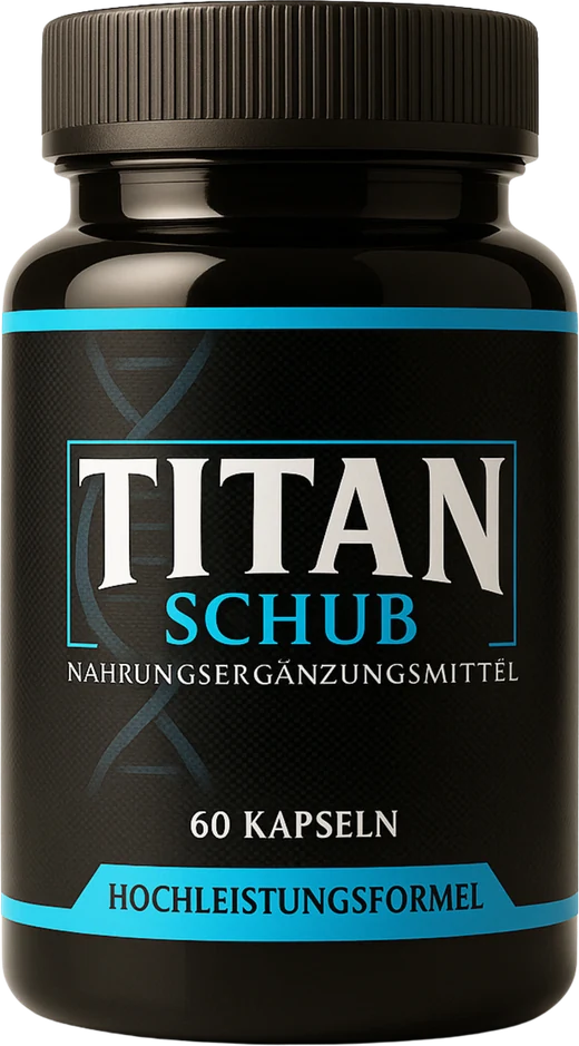 Titan Schub Kapseln im Test: Dose mit 60 Kapseln