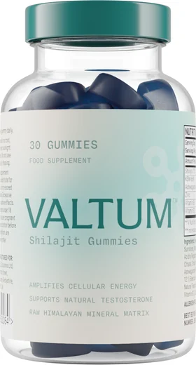Valtum Shilajit Gummies im Test: Dose mit 30 Gummies